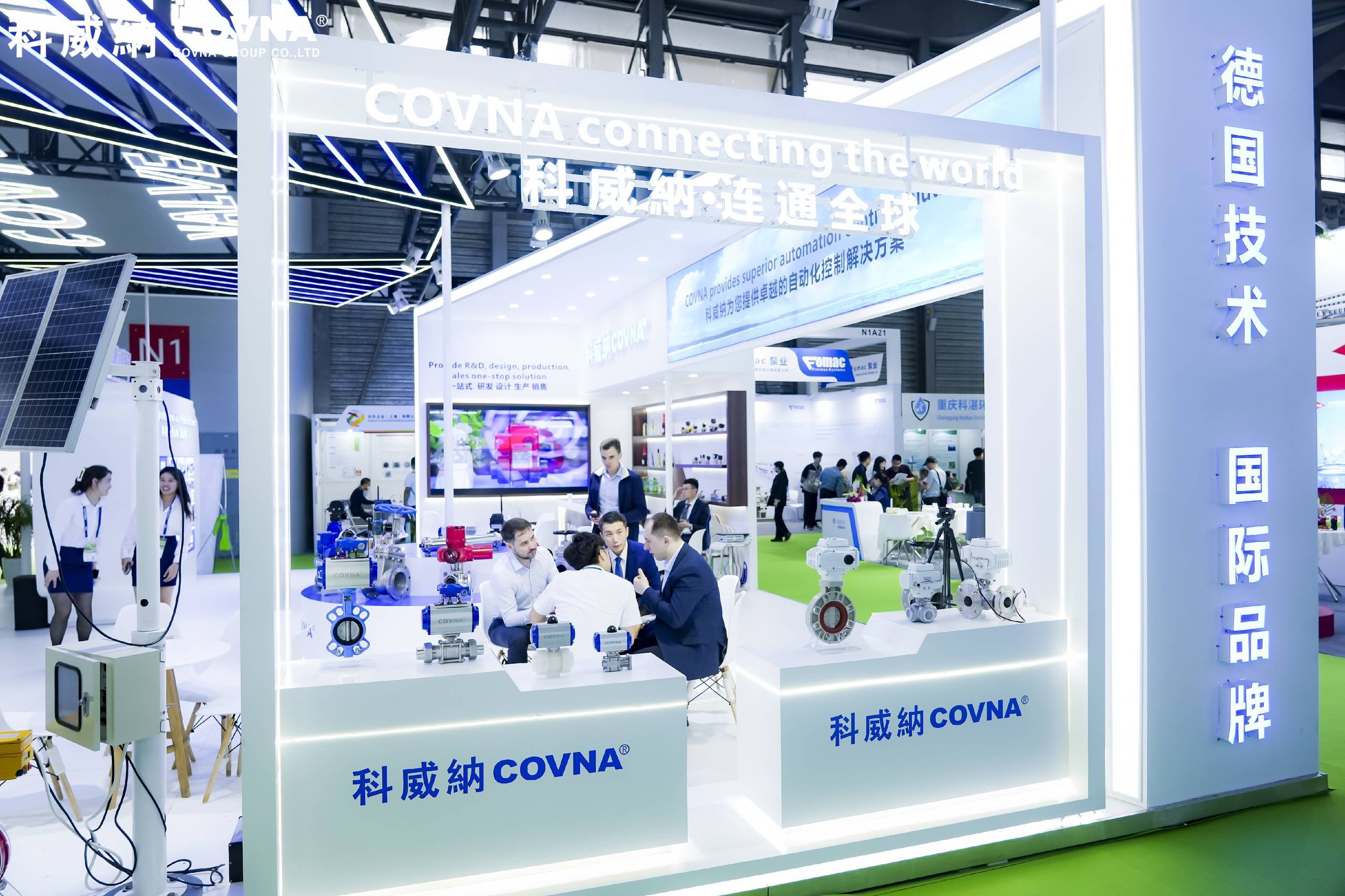 直击展会现场|科威纳COVNA再“纵横驰骋”中国环博会上海站！